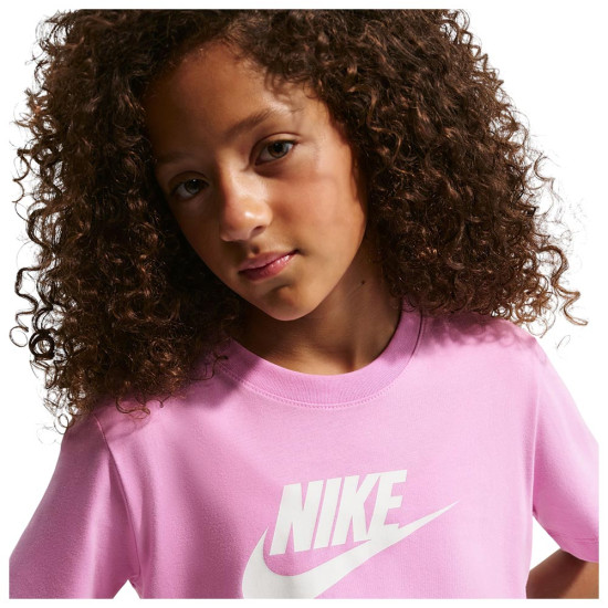 Nike Παιδική κοντομάνικη μπλούζα Sportswear Futura Cropped T-Shirt
